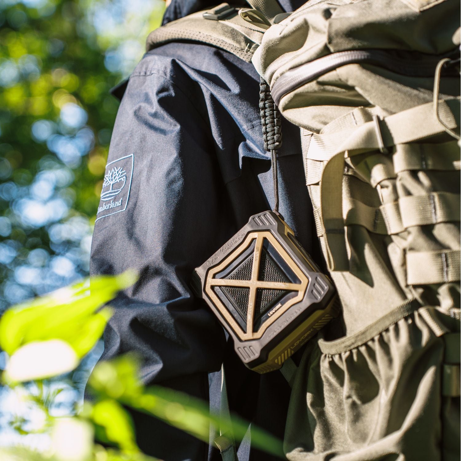 WARRIOR Bluetooth speaker with light effect