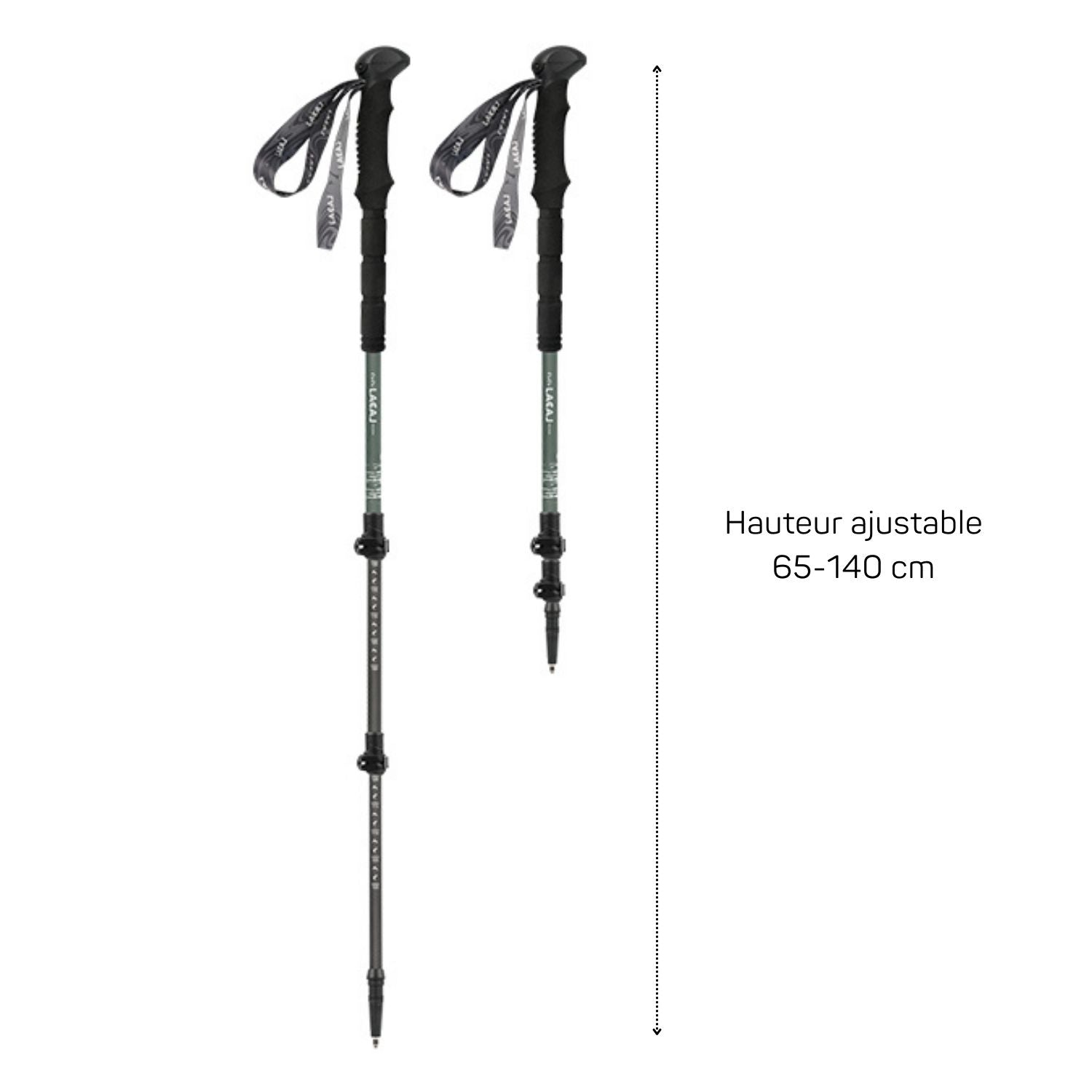 Bâtons de marche carbone K2