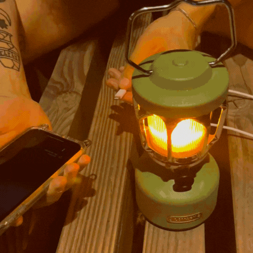 Lanterne LED sans fil - HURRICANE - baladeuse autonomie XXL (40 heures) et Powerbank