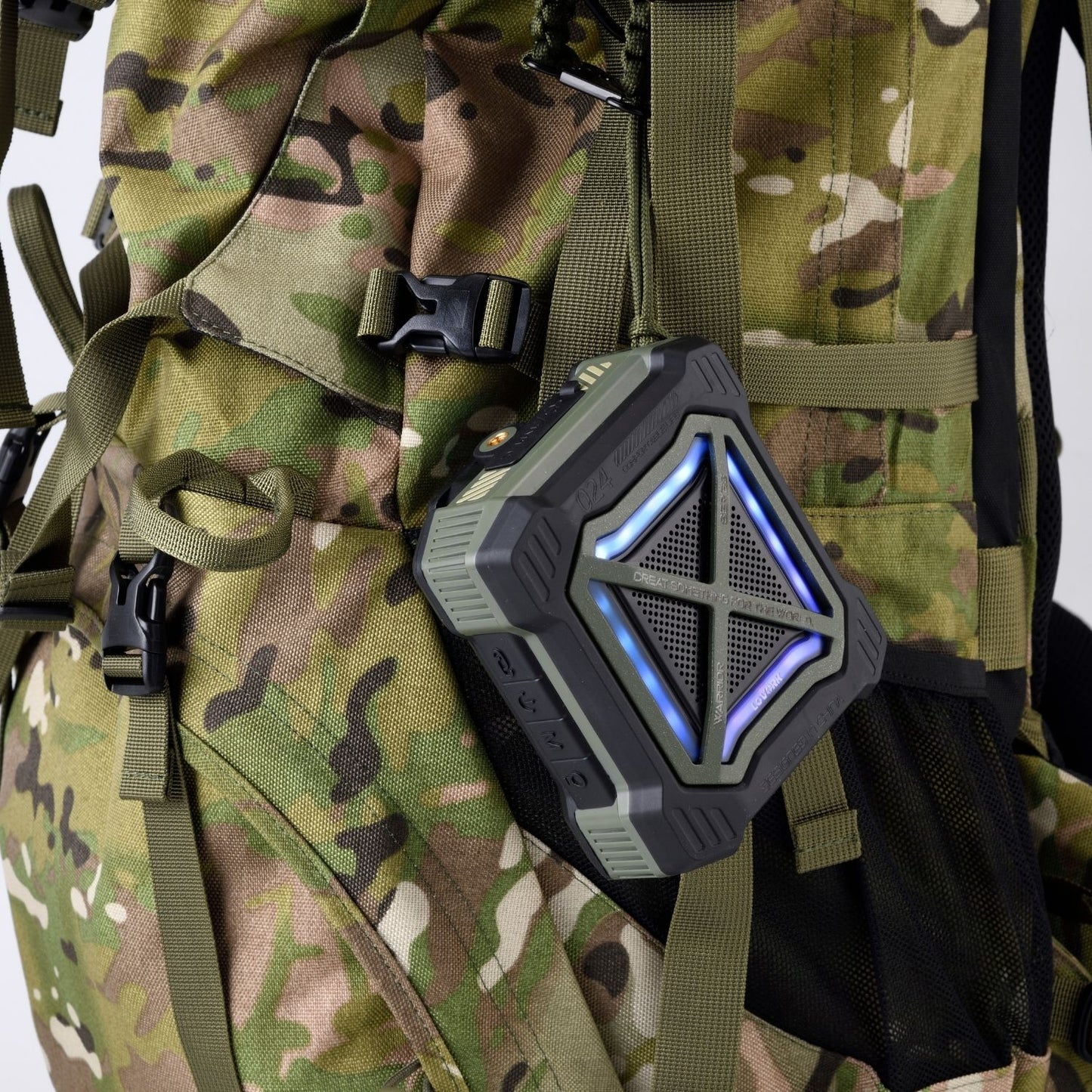 Enceinte Bluetooth avec effet lumineux WARRIOR