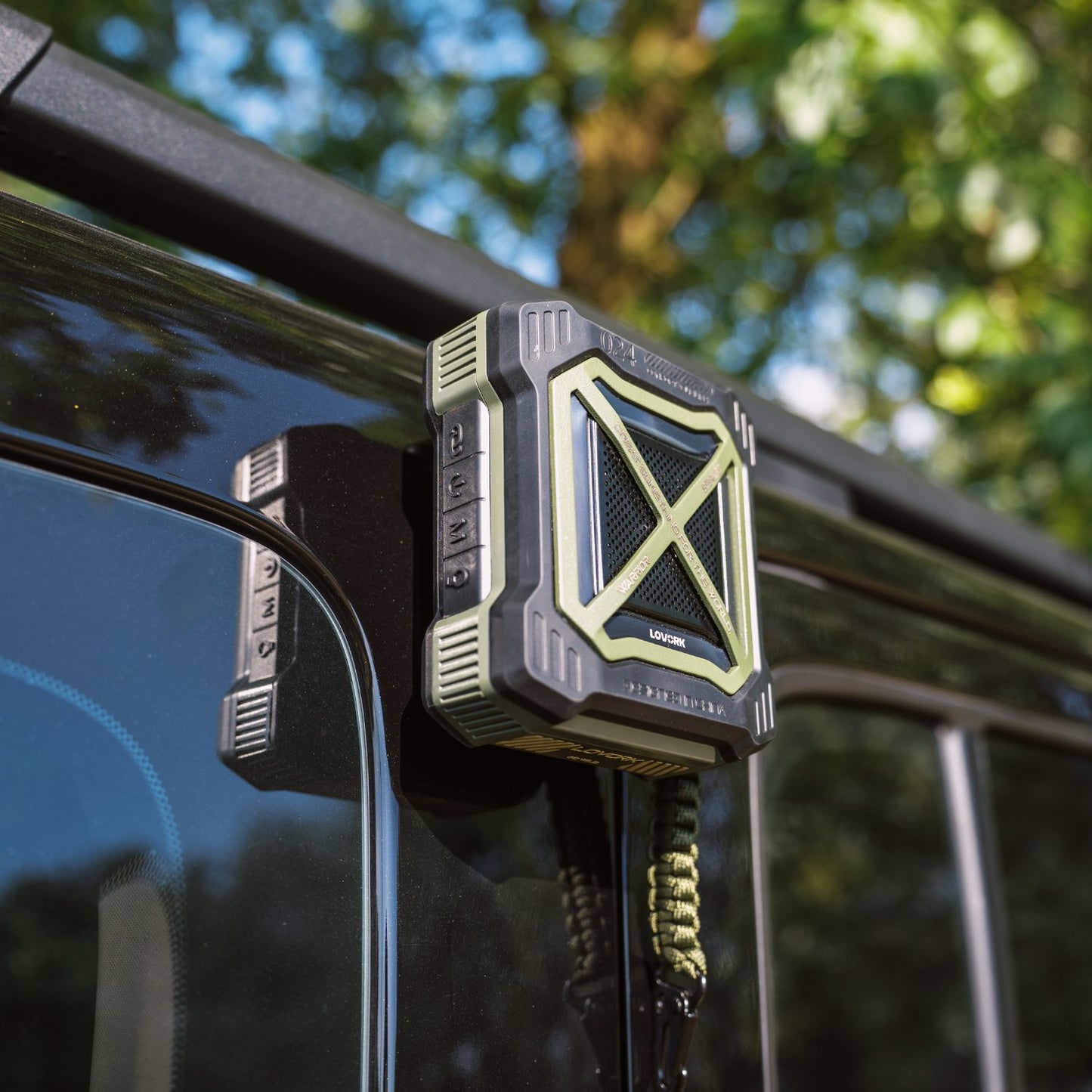 Enceinte Bluetooth avec effet lumineux WARRIOR