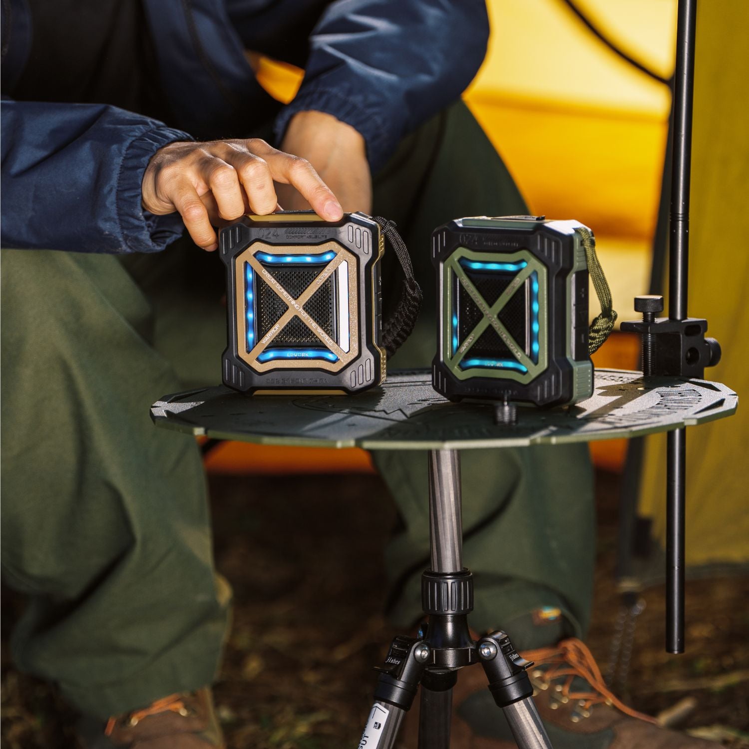 Enceinte Bluetooth avec effet lumineux WARRIOR