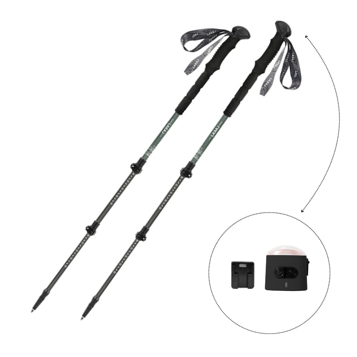 Bâtons de marche carbone K2