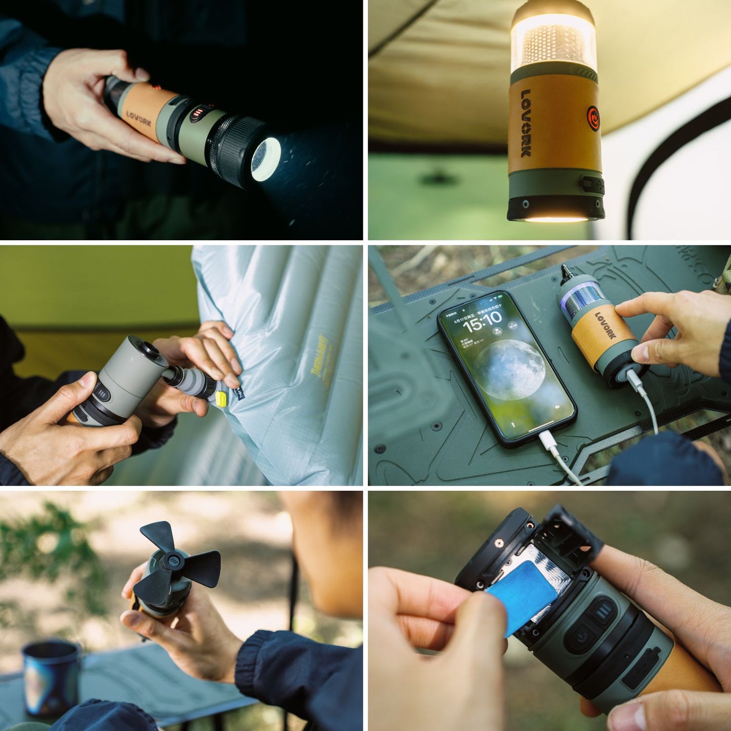 Accessoires pour Kit Campeur Lovork – Personnalisez Votre Aventure