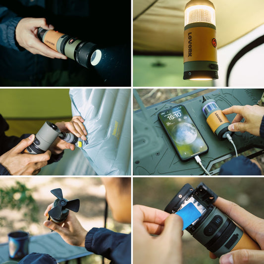 Accessoires pour Kit Campeur Lovork – Personnalisez Votre Aventure