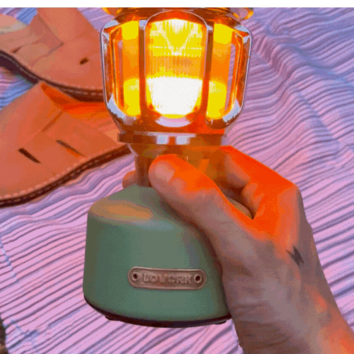 Lanterne LED sans fil - HURRICANE - baladeuse autonomie XXL (40 heures) et Powerbank
